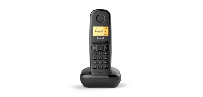 Gigaset A270 Telefono DECT Identificatore di chiamata Nero