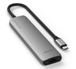 Satechi ST-P7SM hub & concentrateur USB Type-C 10000 Mbit/s Gris