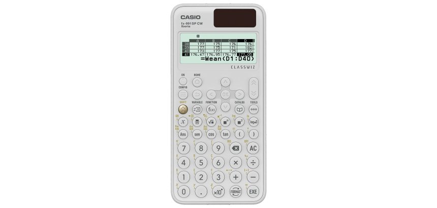 Calculadora casio fx-991sp cw iberia classwiz cientifica 560 funciones 9 memorias 10+2 digitos 5 idiomas con tapa