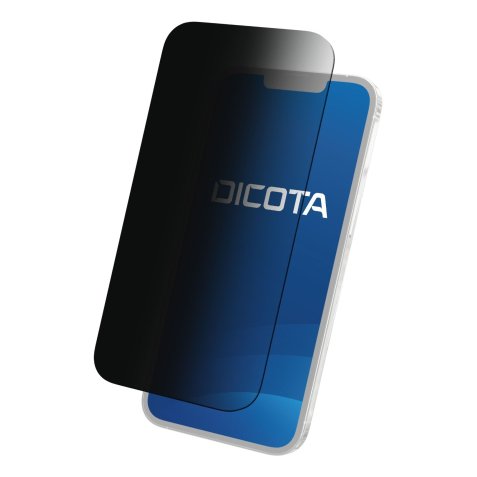 DICOTA D80175-2AD filtre anti-reflets pour écran et filtre de confidentialité 15,5 cm (6.1") Smartphone Filtre de confidentialité sans bords pour ordinateur