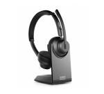 Urban Factory MOVEE PRO Auriculares Inalámbrico Diadema Juego USB Tipo C Bluetooth Base de carga Negro