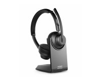 Urban Factory MOVEE PRO Auriculares Inalámbrico Diadema Juego USB Tipo C Bluetooth Base de carga Negro