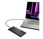 Cygnett CY4674PCTYC USB cable USB 2.0 1 m USB C 0.48 Gbit/s Black, Silver