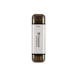 Transcend ESD310 1 To USB Type-A / USB Type-C Argent