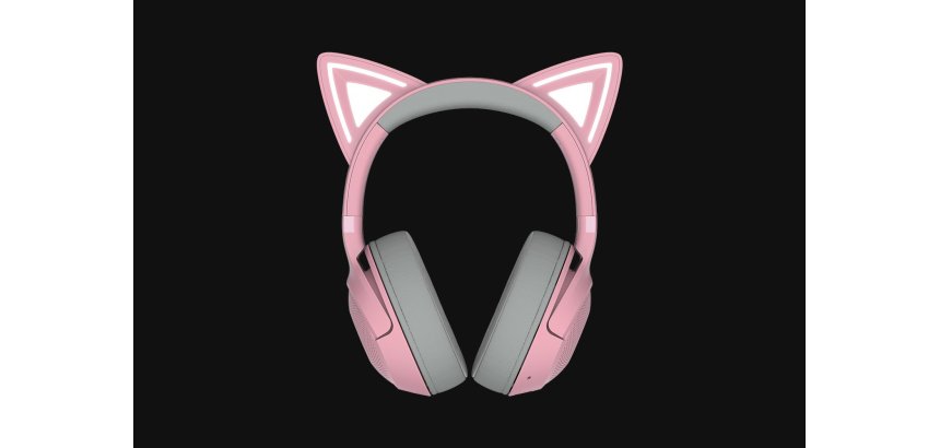 Razer Kraken Kitty V2 BT Headset Wireless Head-band Gaming Bluetooth Pink