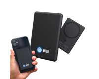 Techmade TM-WWQ73-INT batteria portatile Polimeri di litio (LiPo) 5000 mAh Carica wireless Nero