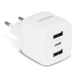 DICOTA D32069 chargeur d'appareils mobiles Ordinateur portable, Smartphone Blanc Secteur Charge rapide Intérieure