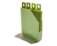 Muitomas CUTTINGBOARDGN kitchen cutting board Rectangular Silicone Green