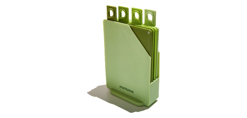 Muitomas CUTTINGBOARDGN kitchen cutting board Rectangular Silicone Green