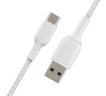 Belkin CAB002BT3MWH câble USB 3 m USB A USB C Blanc