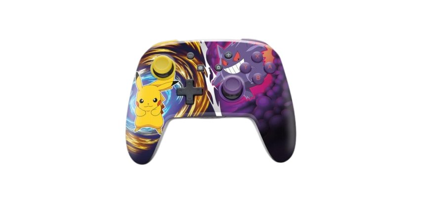PowerA Controller Senza Fili avanzato per Nintendo Switch - Mushroom Kingdom Pop Art