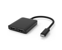 DLH DY-TU4840 station d'accueil Avec fil USB 3.2 Gen 1 (3.1 Gen 1) Type-C Noir