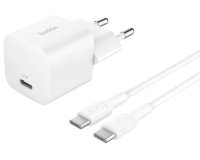 Belkin BoostCharge Consoles portables, Smartphone, Tablette Blanc Secteur Charge rapide Intérieure