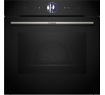 BOSCH Four encastrable pyrolyse HRG7764B1, Série 8, fonction vapeur, 71 litres