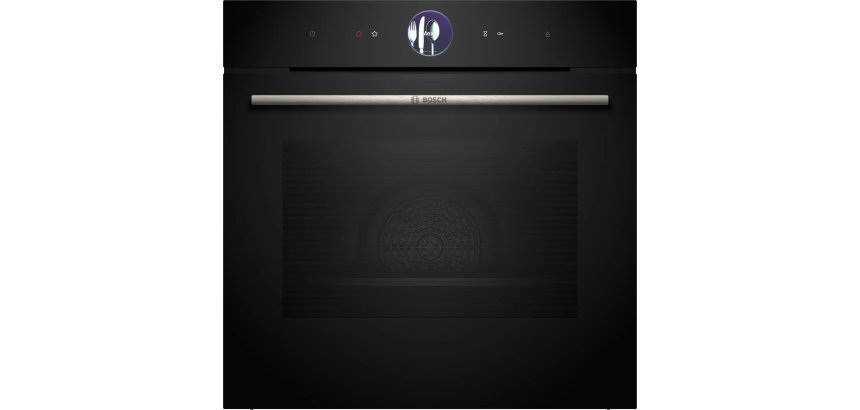 BOSCH Four encastrable pyrolyse HRG7764B1, Série 8, fonction vapeur, 71 litres