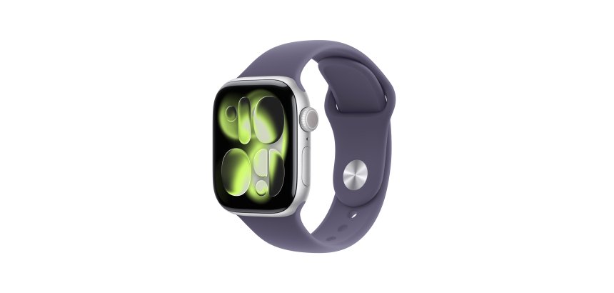 Apple Watch Series 11 OLED 42 mm Numérique 374 x 446 pixels Écran tactile 5G Argent Wifi GPS (satellite)