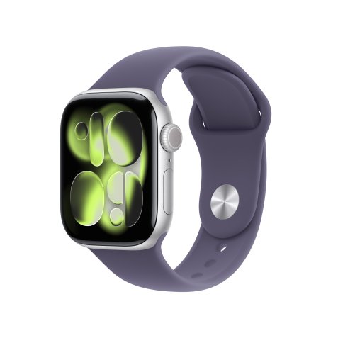 Apple Watch Series 11 OLED 42 mm Numérique 374 x 446 pixels Écran tactile 5G Argent Wifi GPS (satellite)