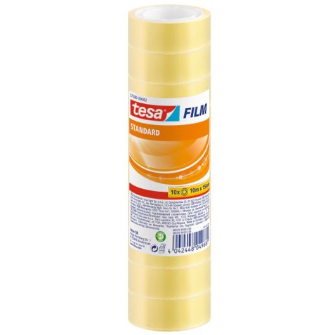 TESA 57386-00002-04 duct tape Suitable for indoor use 10 m Polypropylene (PP) Transparent
