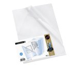 Chemise coin ART'CORNER A3 polypropylène - CREATIV'GALLERY  VIQUEL  transparente incolore - Paquet de 5