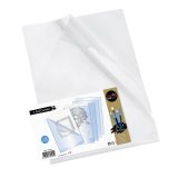 Chemise coin ART'CORNER A3 polypropylène - CREATIV'GALLERY  VIQUEL  transparente incolore - Paquet de 5