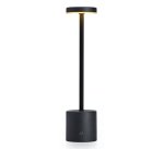 Muitomas UPNDOWNLAMPBK lampada da tavolo LED Nero