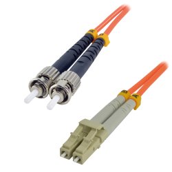MCL 2m LC/ST câble InfiniBand et à fibres optiques Orange