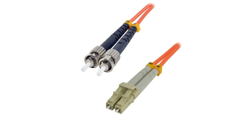 MCL 1m LC/ST câble InfiniBand et à fibres optiques Orange
