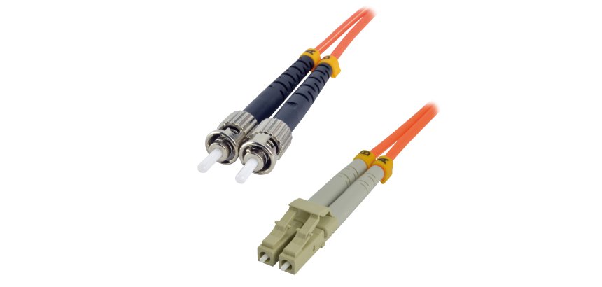 MCL 1m LC/ST câble InfiniBand et à fibres optiques Orange