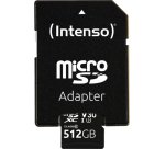 Intenso 3433493 memoria flash 512 GB MicroSDXC UHS-I Classe 10