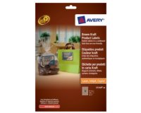 Avery Brown Kraft Product Labels Marrone