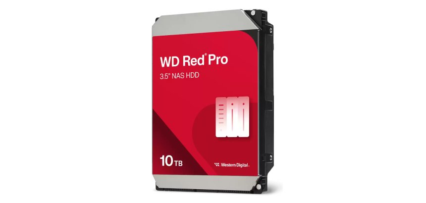 Western Digital Red Pro disque dur 10 To 7200 tr/min 512 Mo 3.5" Série ATA III