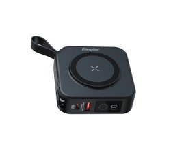 Energizer QM10001AC batteria portatile Polimeri di litio (LiPo) 10000 mAh Carica wireless Nero