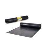 Sacchi per rifiuti Hercules - 80x110 cm - 130 L - 50 micron - nero - PerfettoFactory - rotolo da 10 sacchetti