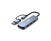 Urban Factory MHC35UF station d'accueil Avec fil USB 3.2 Gen 1 (3.1 Gen 1) Type-A Gris