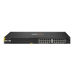 HPE Aruba Networking Commutateur CX 6000 24G Classe 4 PoE 4SFP 370 W
