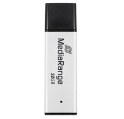 MediaRange MR1900 USB flash drive 32 GB USB Type-A 3.2 Gen 1 (3.1 Gen 1) Zwart, Zilver