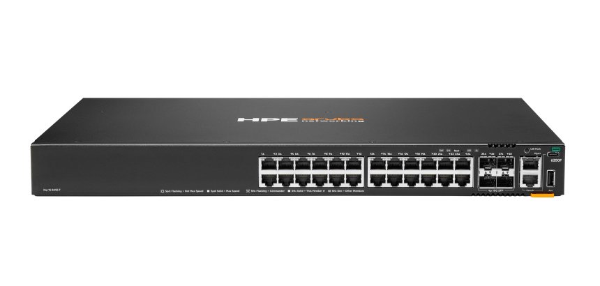 HPE Aruba Networking CX 6200F 24G 4SFP+ Switch
