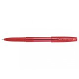 Stylo-bille pilot super grip g cap pointe extra large coloris rouge