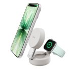 Belkin UltraCharge Pro Smartphone, Smartwatch Blanc Secteur Recharge sans fil Charge rapide Intérieure