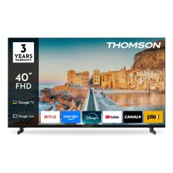 THOMSON TV LED 101 cm Thomson Google TV 40 FHD