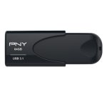 PNY Attaché 4 USB flash drive 64 GB USB Type-A 3.2 Gen 1 (3.1 Gen 1) Black