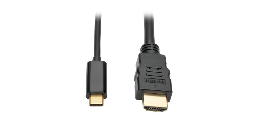 Tripp Lite U444-006-H câble vidéo et adaptateur 1,8 m USB Type-C HDMI Noir