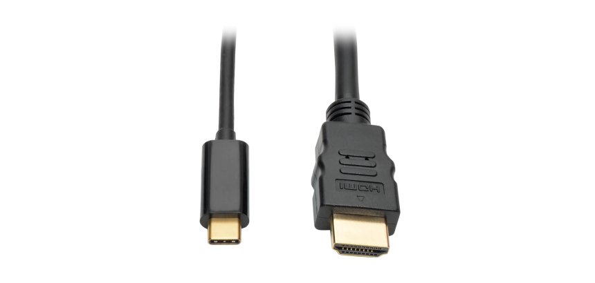 Tripp Lite U444-006-H câble vidéo et adaptateur 1,8 m USB Type-C HDMI Noir