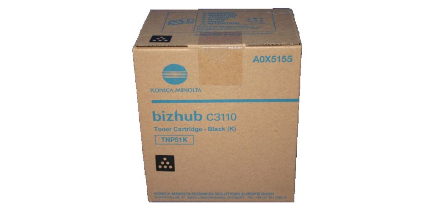 Konica Minolta TNP-51K tonercartridge 1 stuk(s) Origineel Zwart