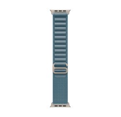 Apple MFTJ4ZM/A smart wearable accessory Band Blue Titanium, Polyester, Spandex