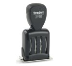 Trodat 73042 timbro aziendale Tradizionale Timbro data Metallo, Plastica