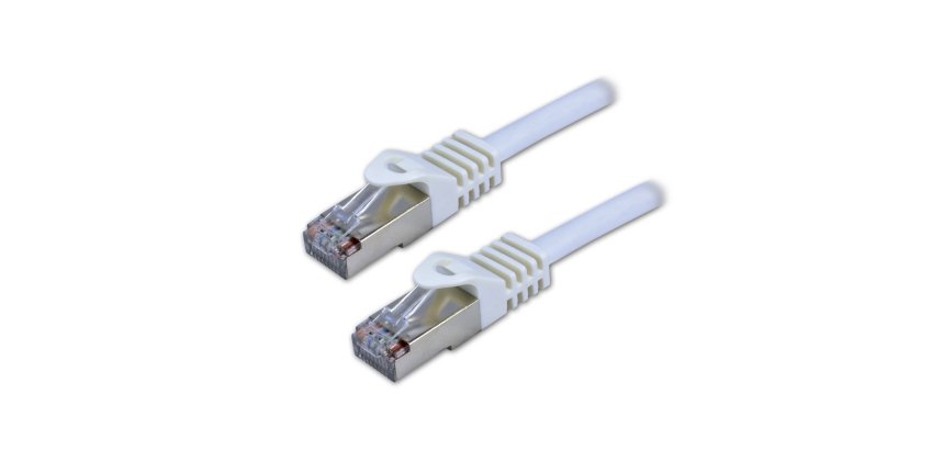 MCL IC5L99A0007SH5W câble de réseau Blanc 5 m Cat7 S/FTP (S-STP) Rond