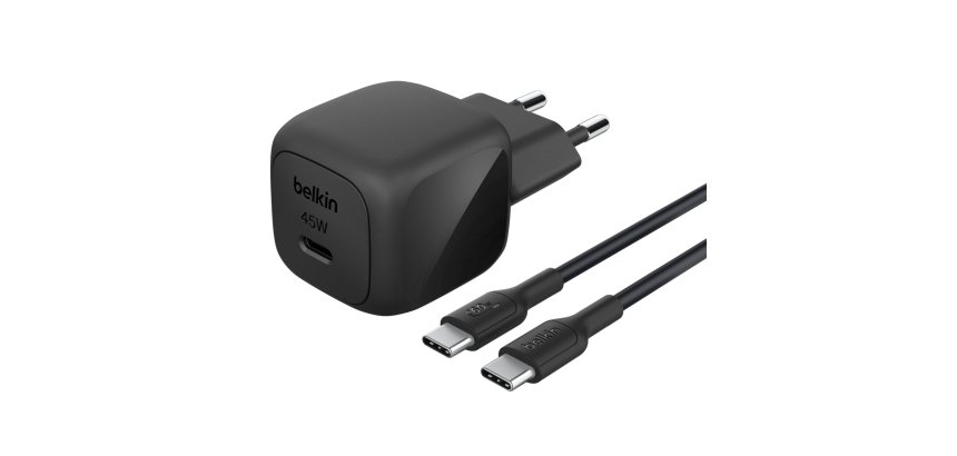 Belkin WCA013kq1MBK-B6 Universel Noir Secteur Charge rapide Intérieure