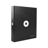 Classeur antartik 4 anneaux end 40mm a4+ carton rembordé    coloris noir