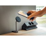 ZENS ZESC19B/00 chargeur d'appareils mobiles Smartphone, Casque Noir USB Recharge sans fil Charge rapide Intérieure